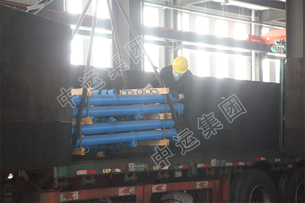 集團(tuán)一批液壓支柱、金屬頂梁分別發(fā)往陜西三大礦山